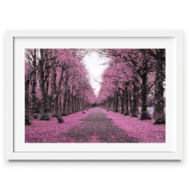 Blossom Path Landscape Framed Art Print Blossom Path Landscape Framed Art Print wall art product Aimee Linzi
