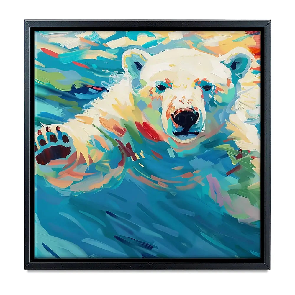 BROUILLON Impression sur toile grand format