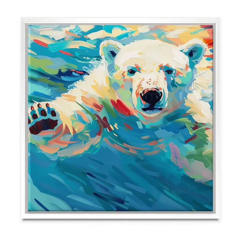 BROUILLON Impression sur toile grand format