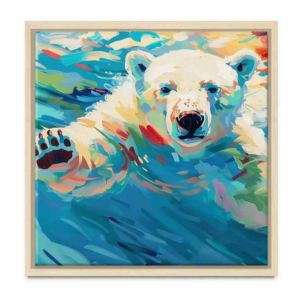 BROUILLON Impression sur toile grand format