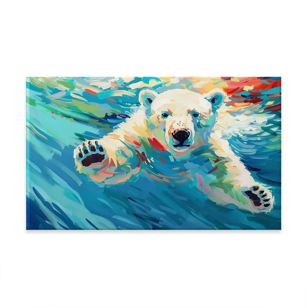 BROUILLON Impression sur toile grand format