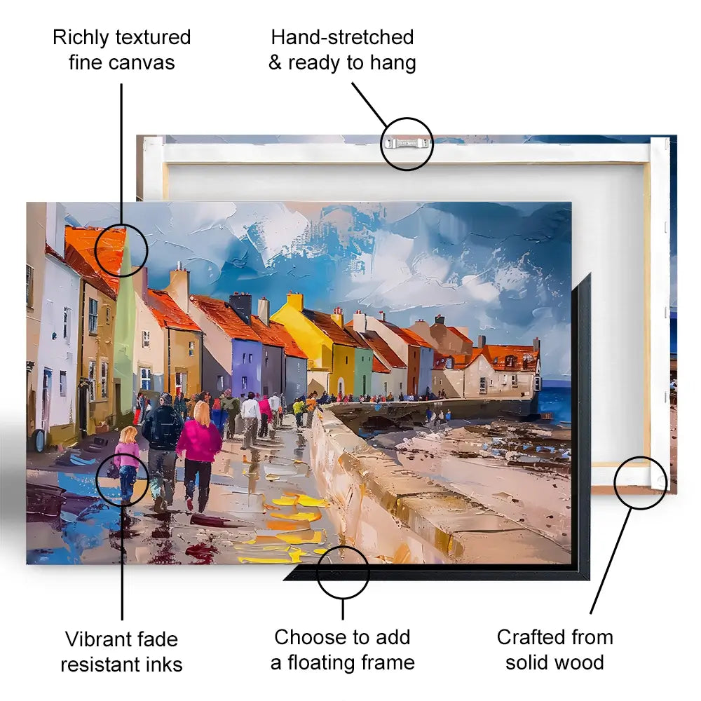 Coastal Path Canvas Print