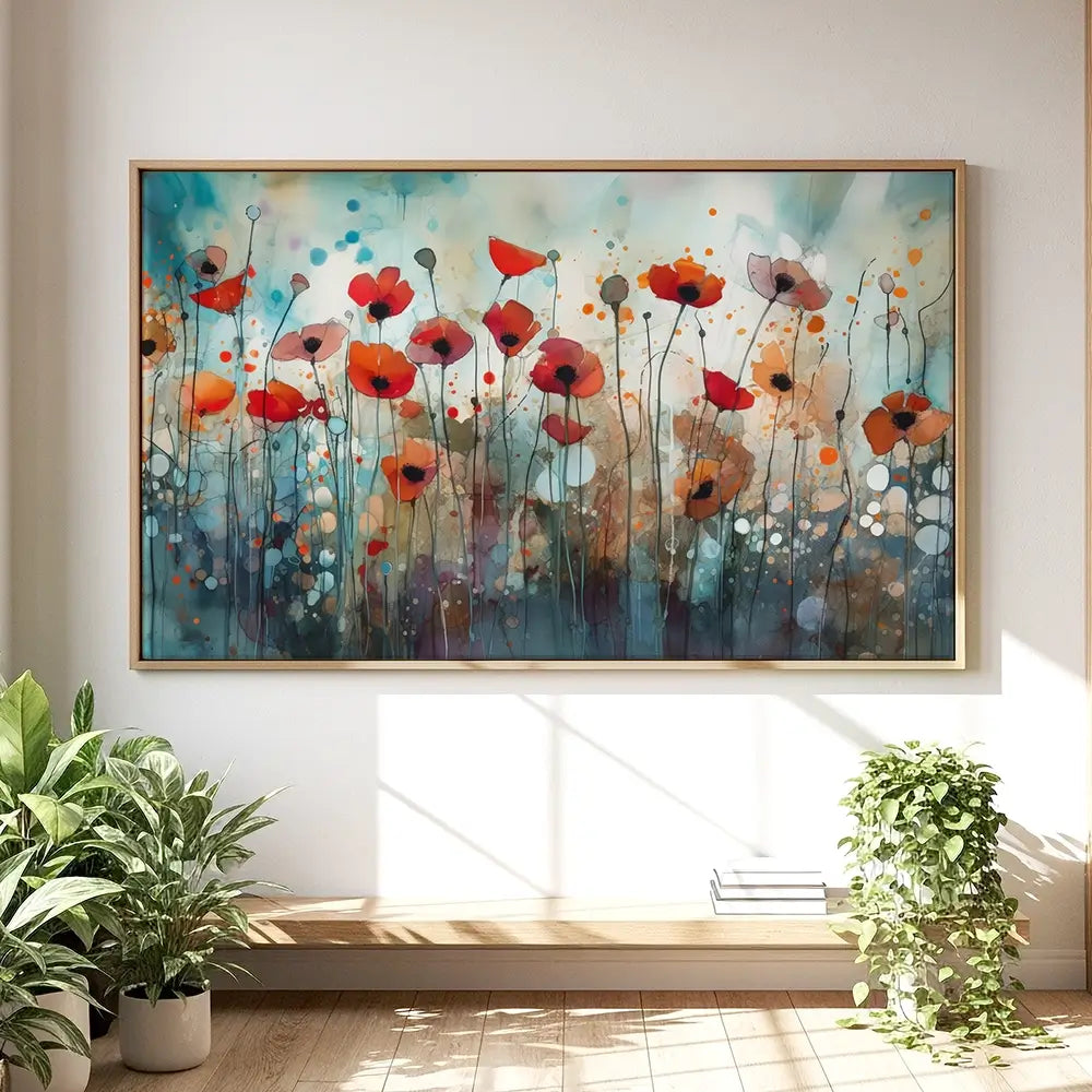 BROUILLON Impression sur toile grand format