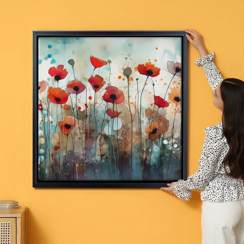 BROUILLON Impression sur toile grand format
