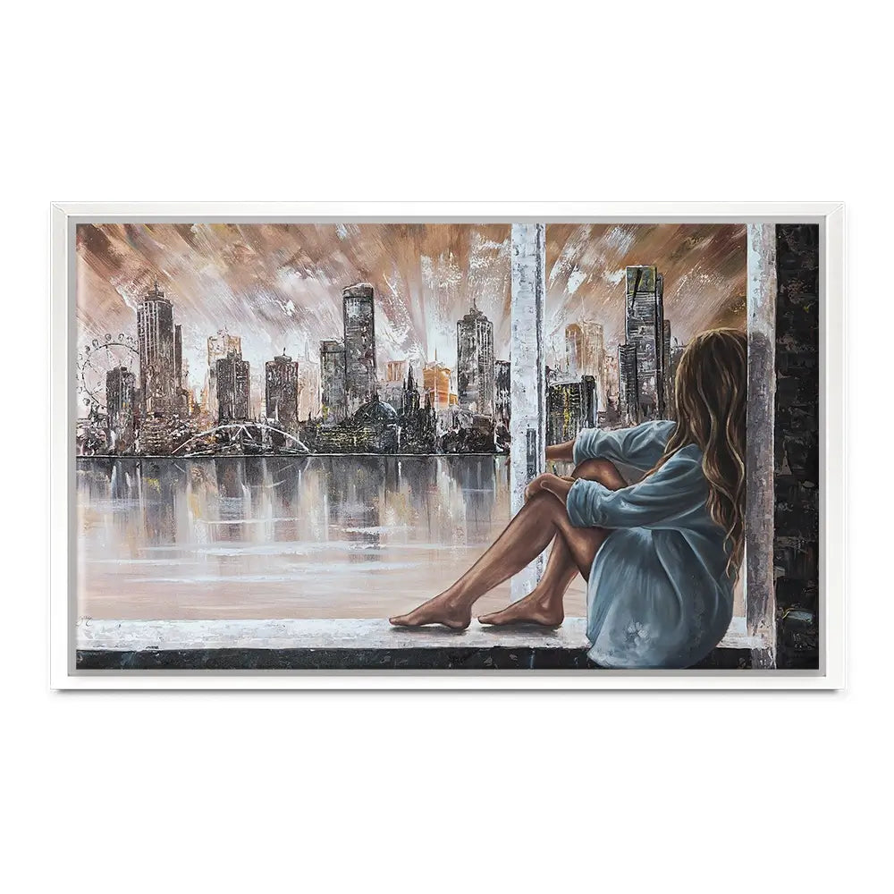 BROUILLON Impression sur toile grand format