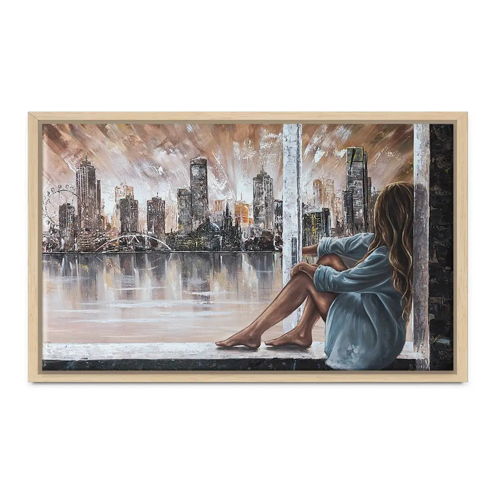 BROUILLON Impression sur toile grand format