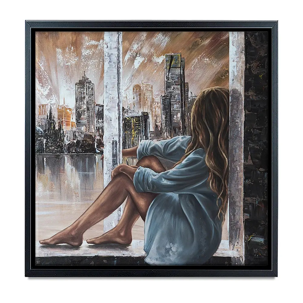 BROUILLON Impression sur toile grand format