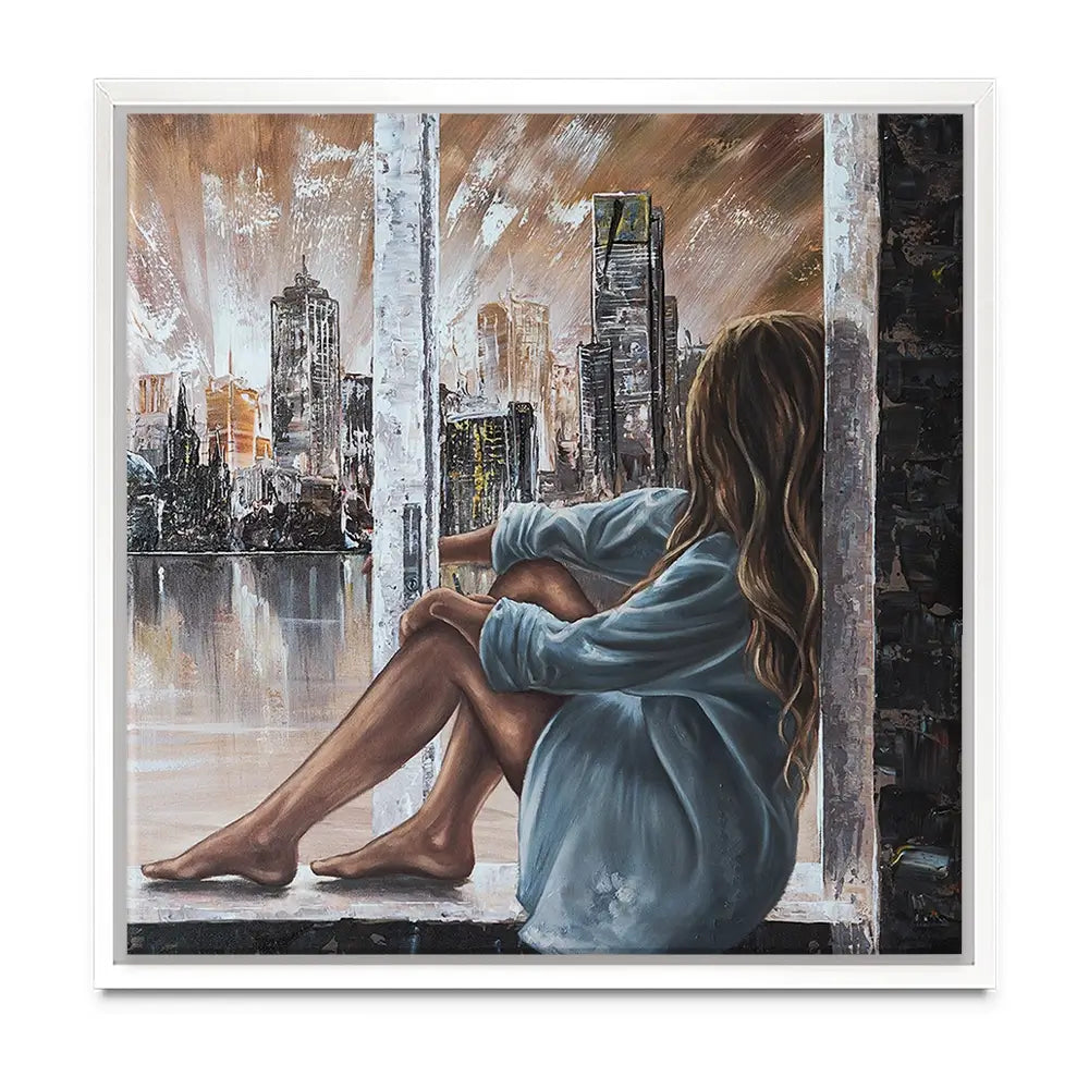 BROUILLON Impression sur toile grand format