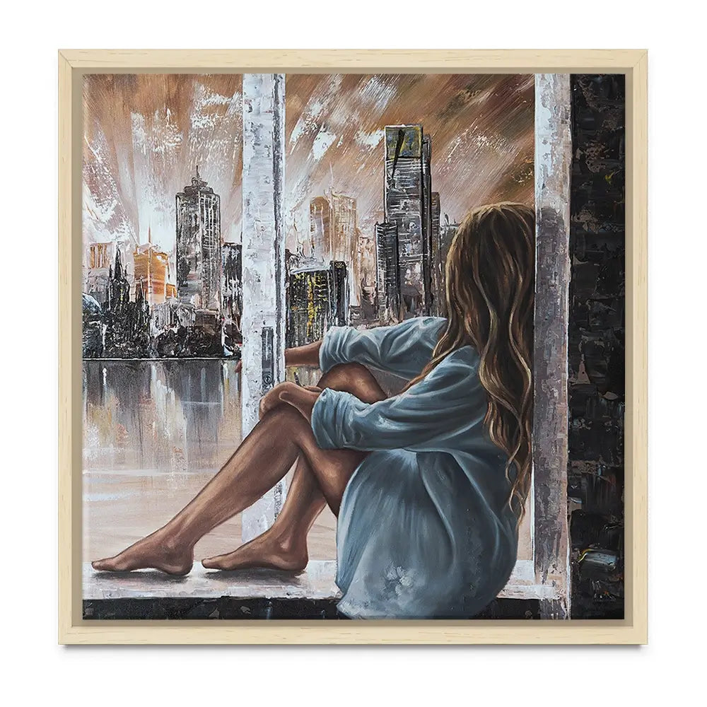 BROUILLON Impression sur toile grand format