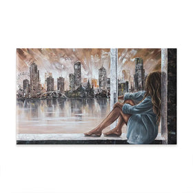 BROUILLON Impression sur toile grand format