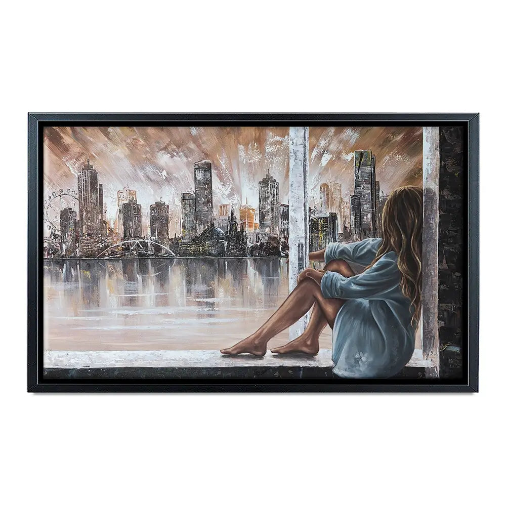 BROUILLON Impression sur toile grand format