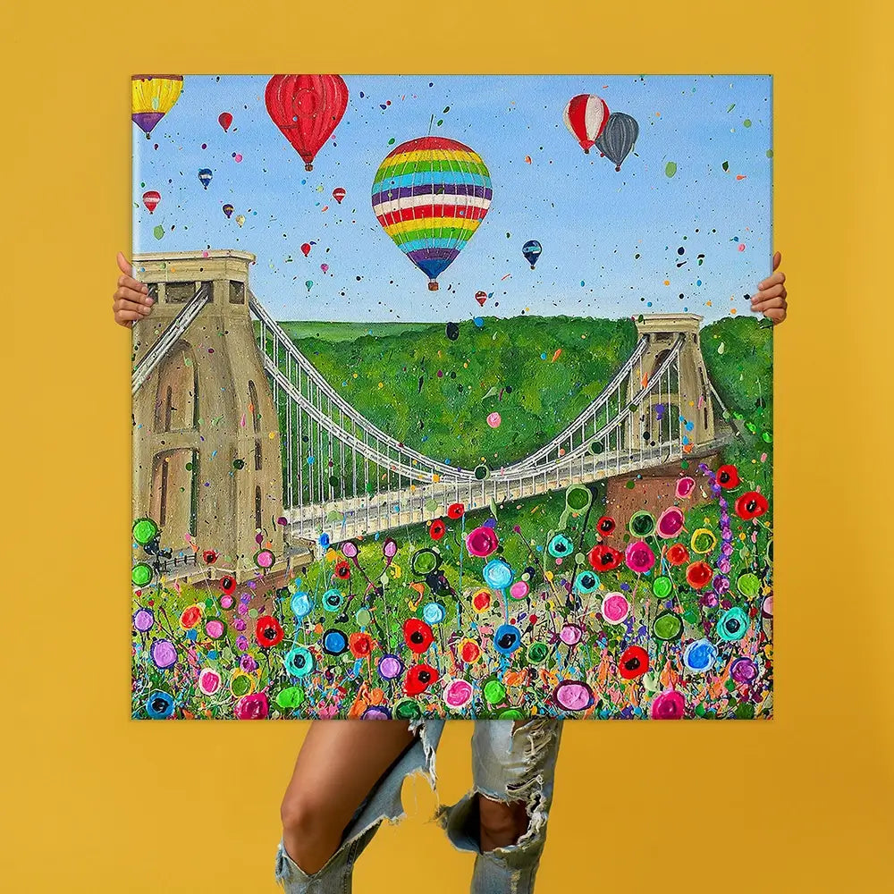 Bristol Suspension Bridge Oversized Canvas Print