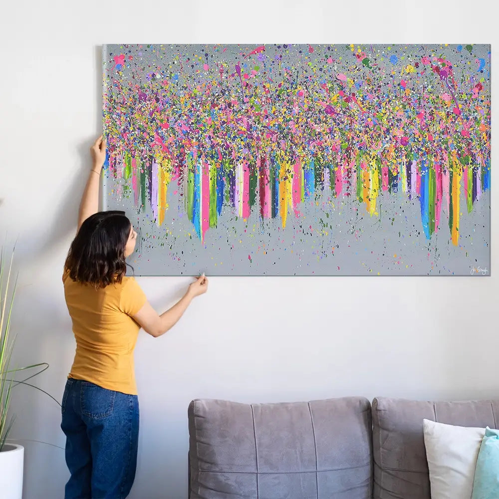 Symphony Of Love Oversized Canvas Print