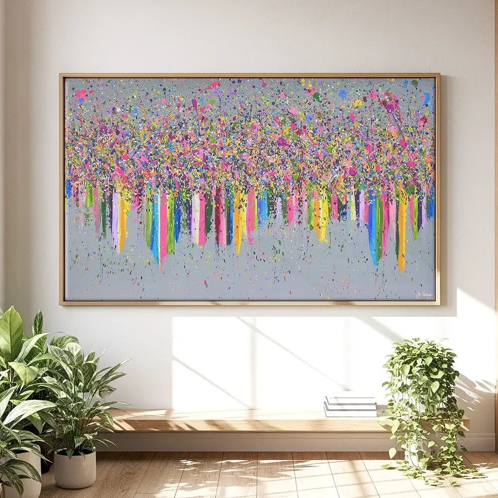 Symphony Of Love Oversized Canvas Print