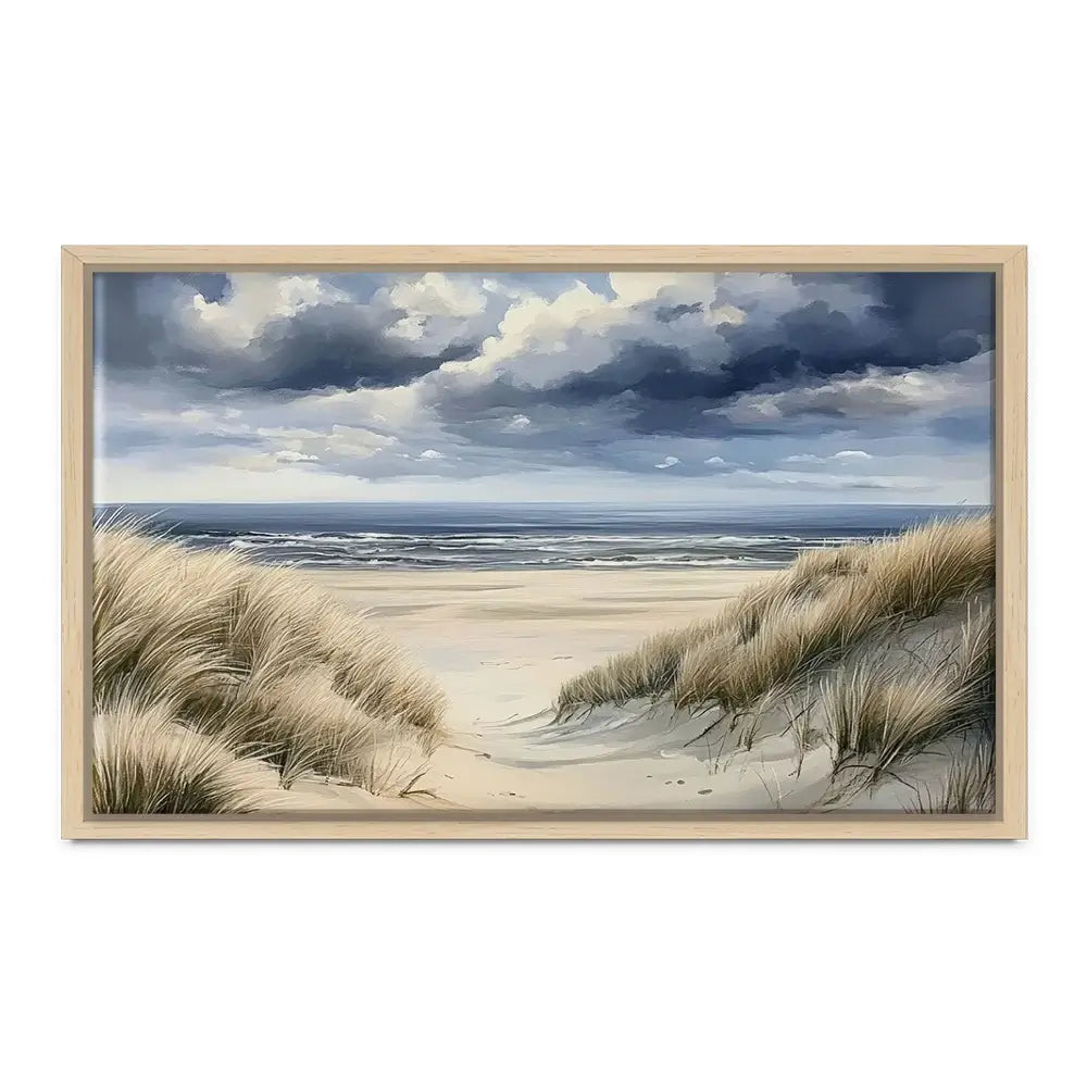 Breezy Beach Oversized Canvas Print