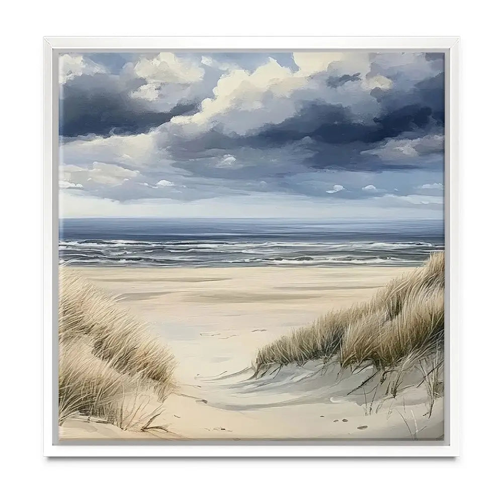 Breezy Beach Oversized Canvas Print