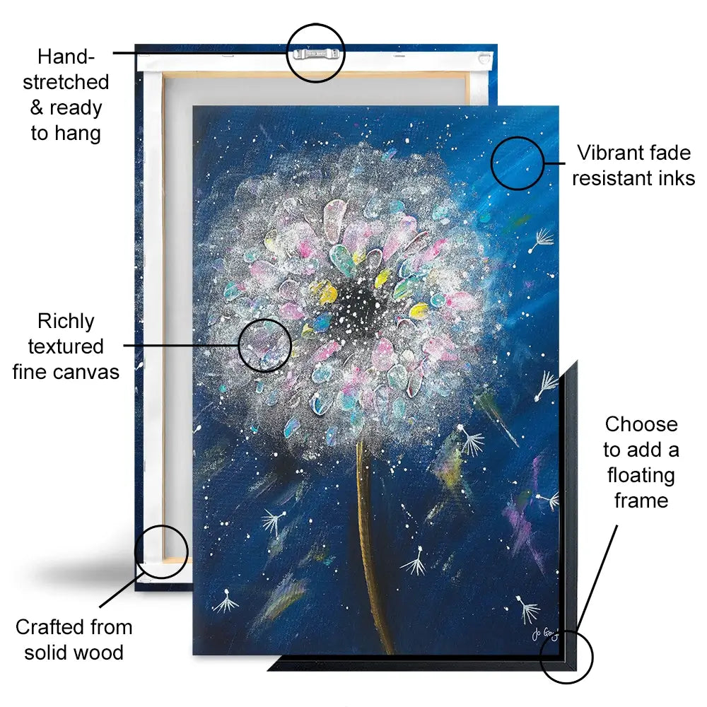 May All Your Wishes Come True Canvas Print