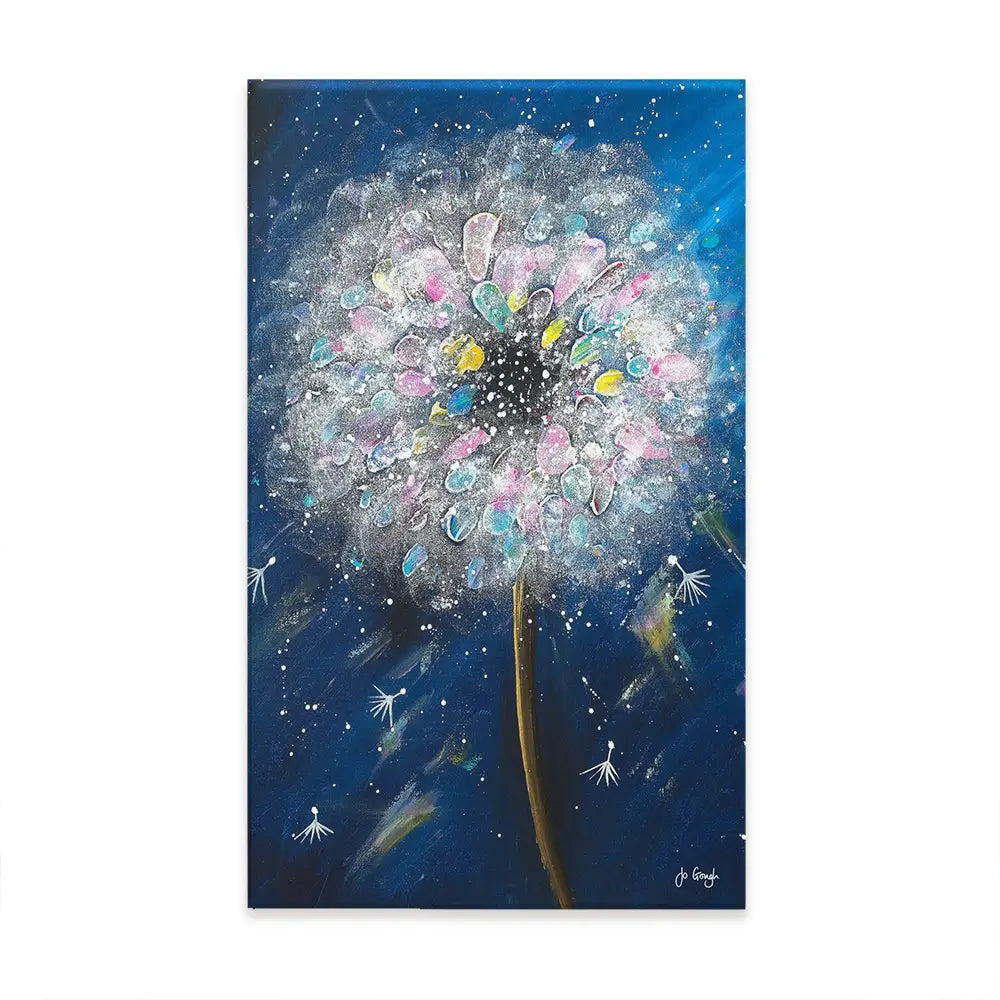 May All Your Wishes Come True Oversized Canvas Print