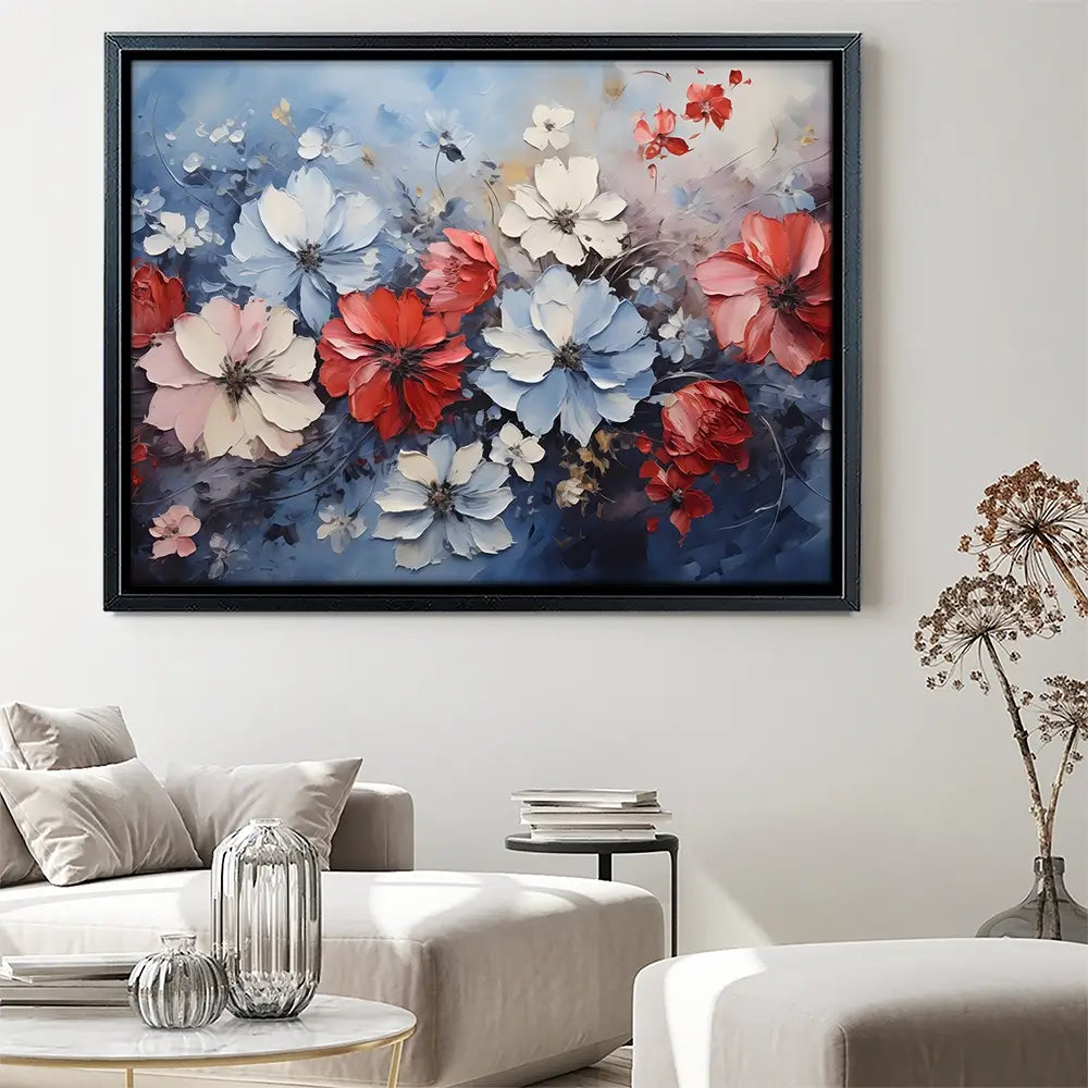 4th July Flowers Canvas Print 4th July Flowers Canvas Print wall art product Arlington Prints - Independent