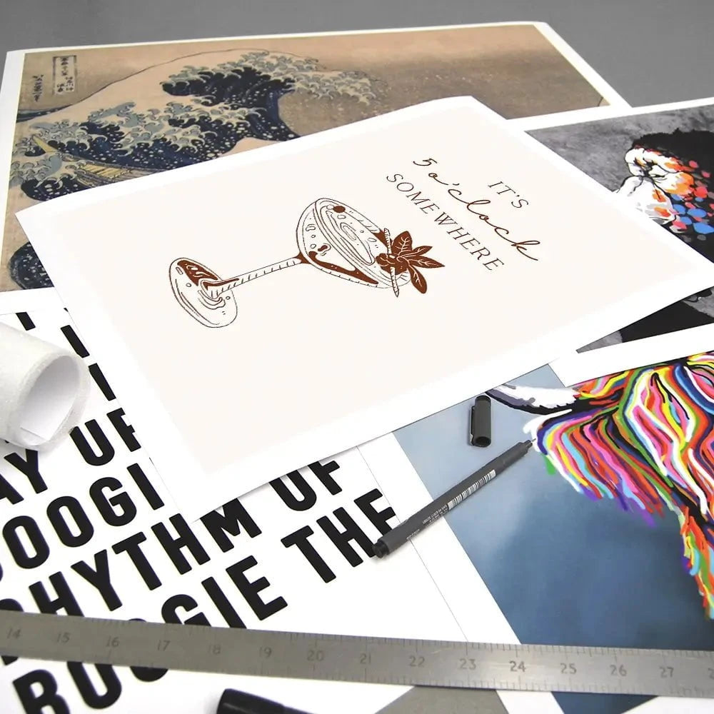 5 O'Clock Somewhere Art Print 5 O'Clock Somewhere Art Print wall art product Art Print Shop