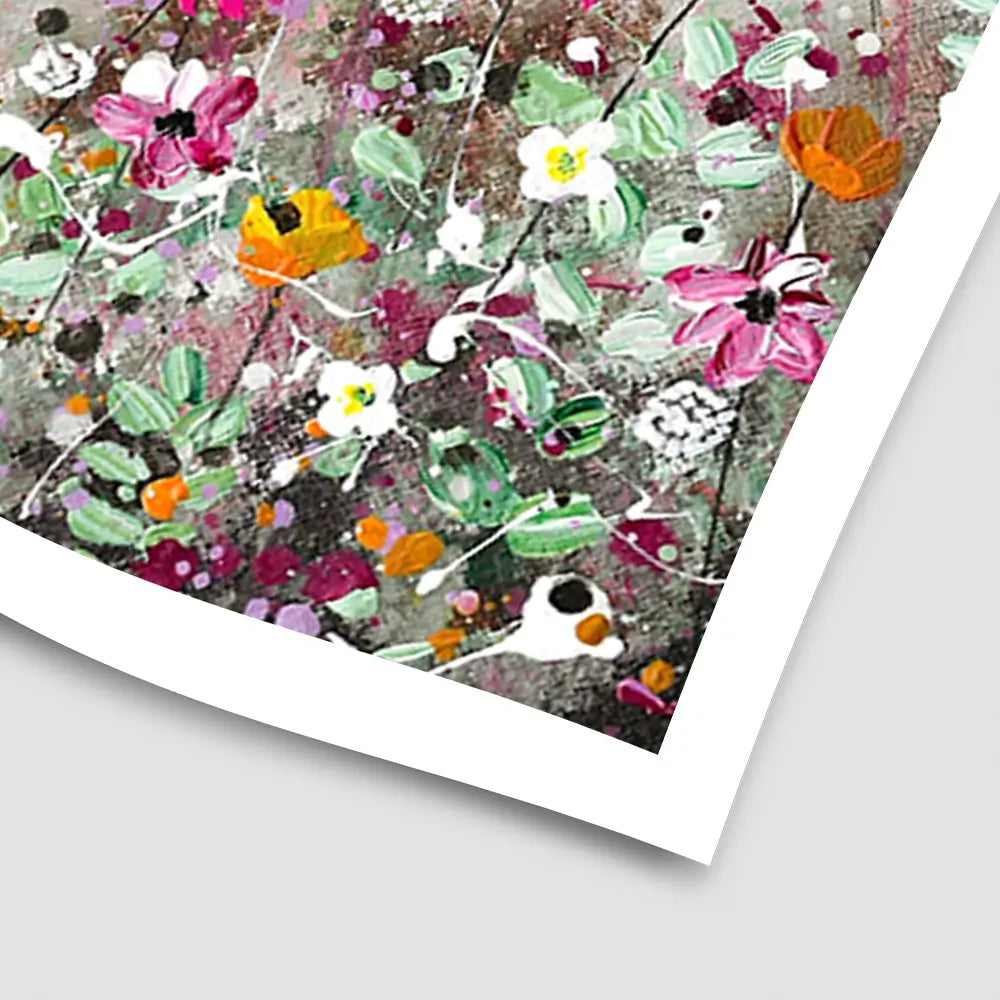 Pretty Pink Florals Art Print