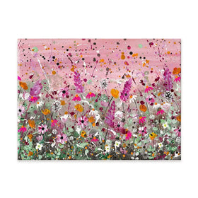 Pretty Pink Florals Canvas Print