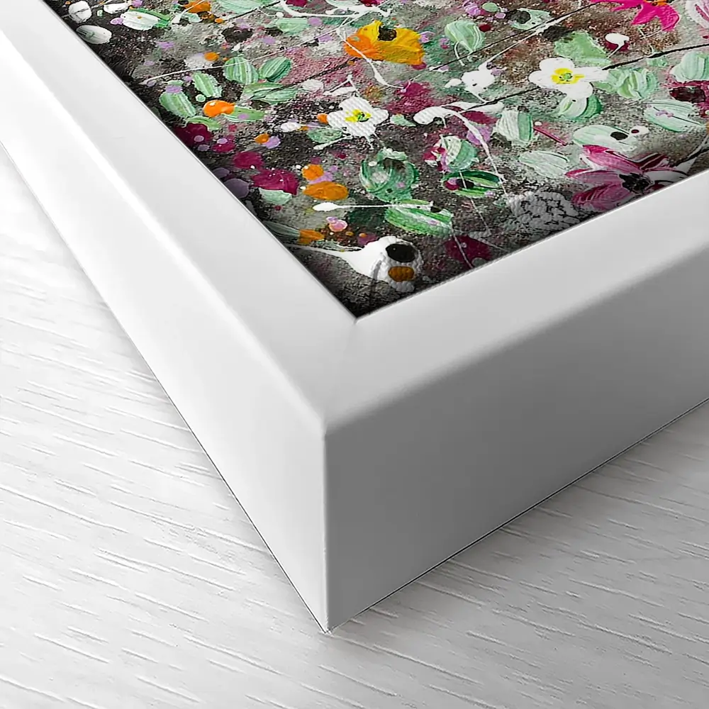 Pretty Pink Florals Canvas Print