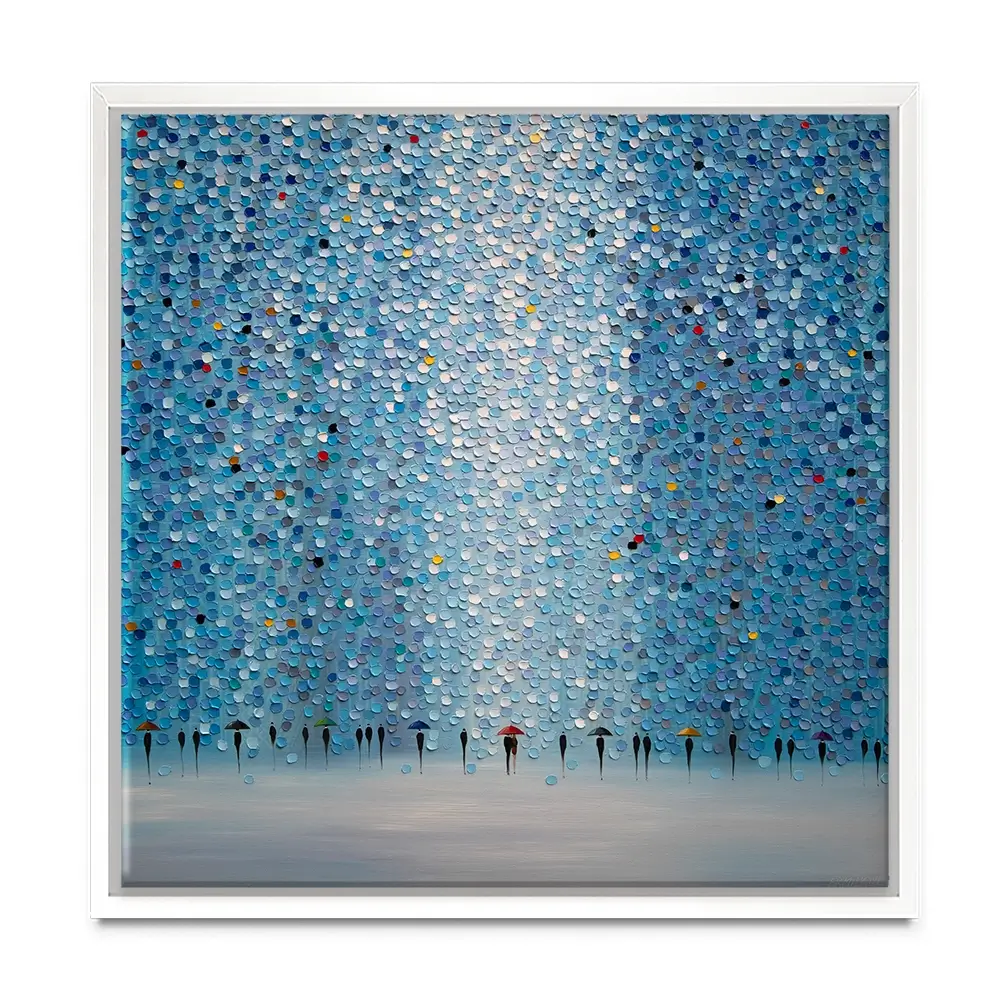 8 Umbrellas Canvas Print 8 Umbrellas Canvas Print wall art product Ekaterina Ermilkina