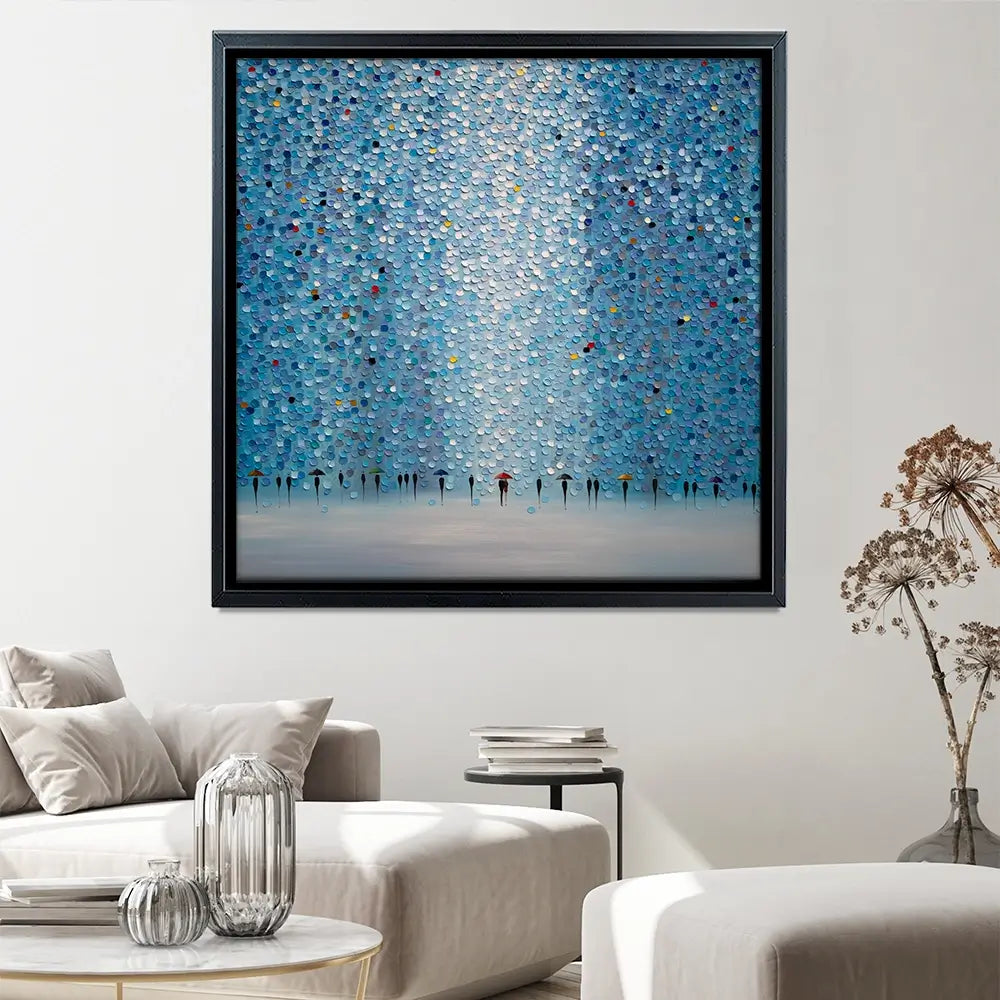 8 Umbrellas Canvas Print 8 Umbrellas Canvas Print wall art product Ekaterina Ermilkina