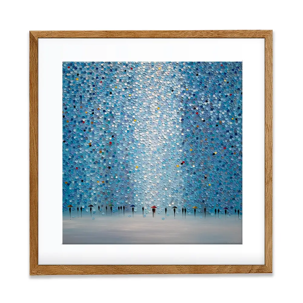 8 Umbrellas Framed Art Print 8 Umbrellas Framed Art Print wall art product Ekaterina Ermilkina