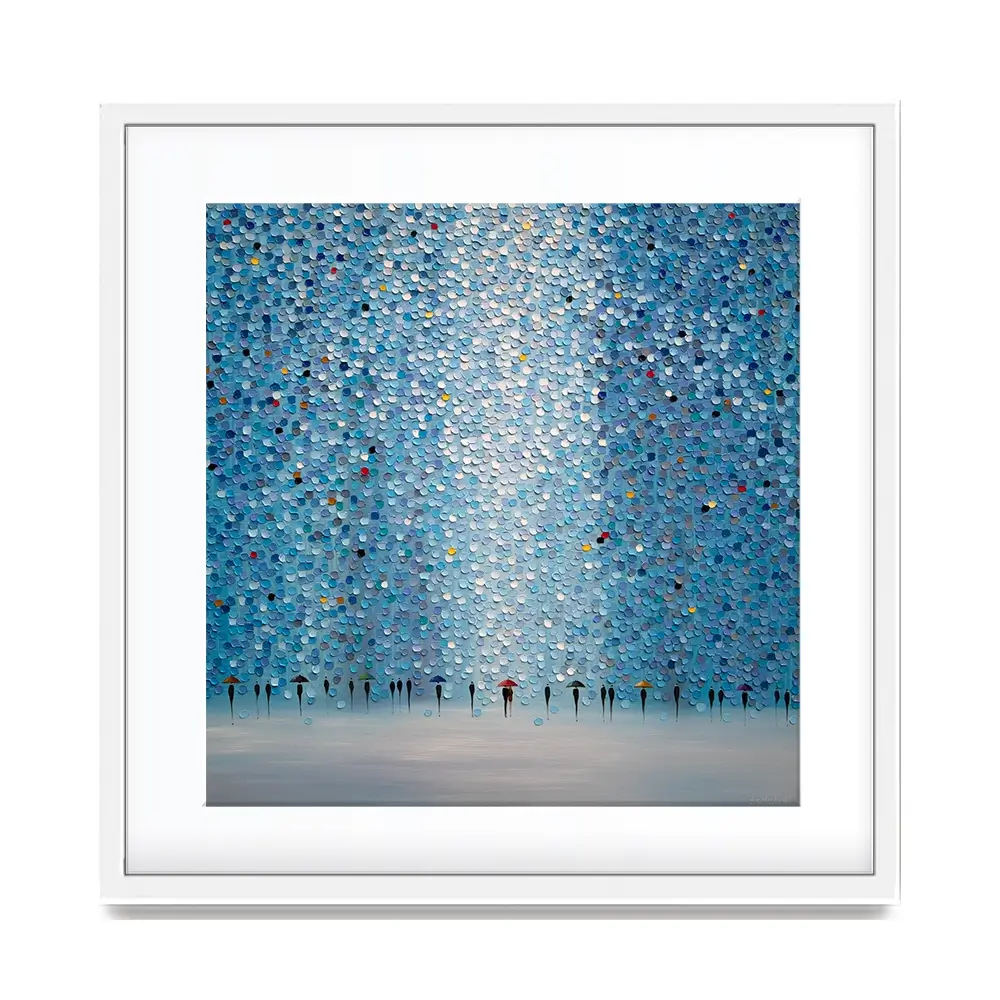 8 Umbrellas Framed Art Print 8 Umbrellas Framed Art Print wall art product Ekaterina Ermilkina