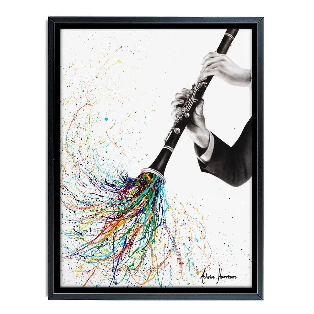 A Clarinet Tune Canvas Print A Clarinet Tune Canvas Print wall art product Ashvin Harrison