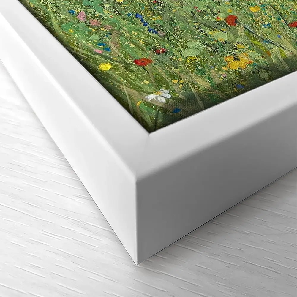 A Country House Square Canvas Print A Country House Square Canvas Print wall art product Karen Sutton