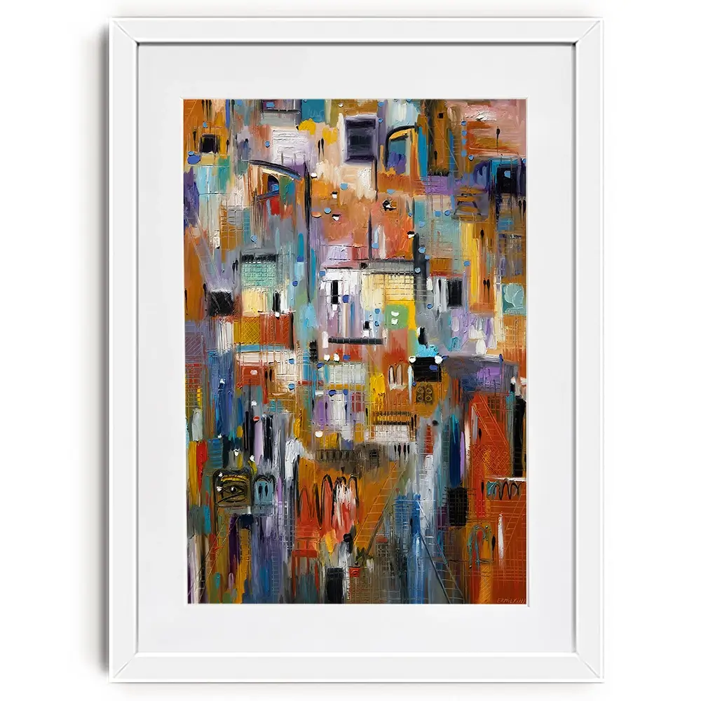 A Day At The Museum Framed Art Print A Day At The Museum Framed Art Print wall art product Ekaterina Ermilkina