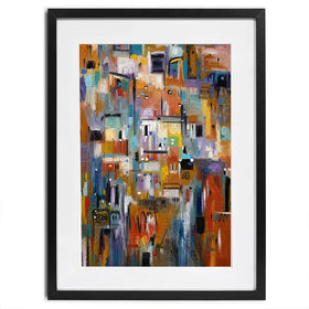 A Day At The Museum Framed Art Print A Day At The Museum Framed Art Print wall art product Ekaterina Ermilkina