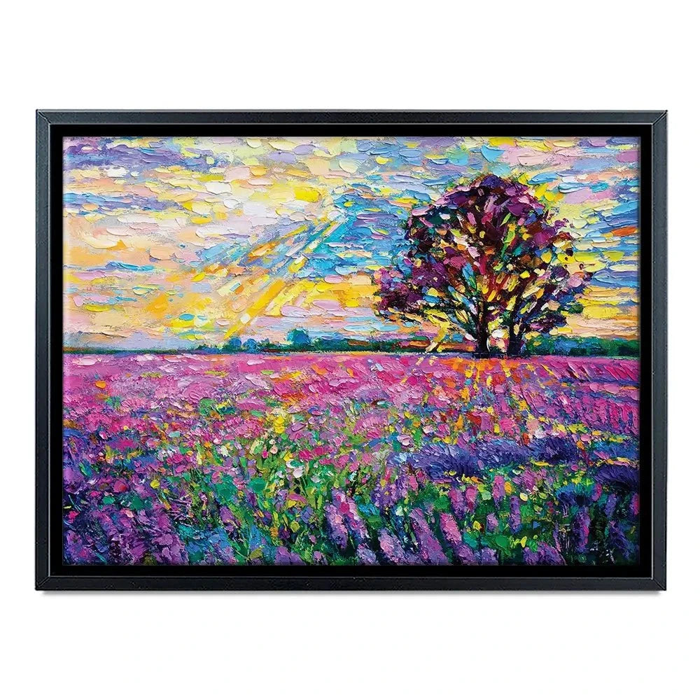A Field Filled With Colour Canvas Print A Field Filled With Colour Canvas Print wall art product Ivailo Nikolov / Shutterstock