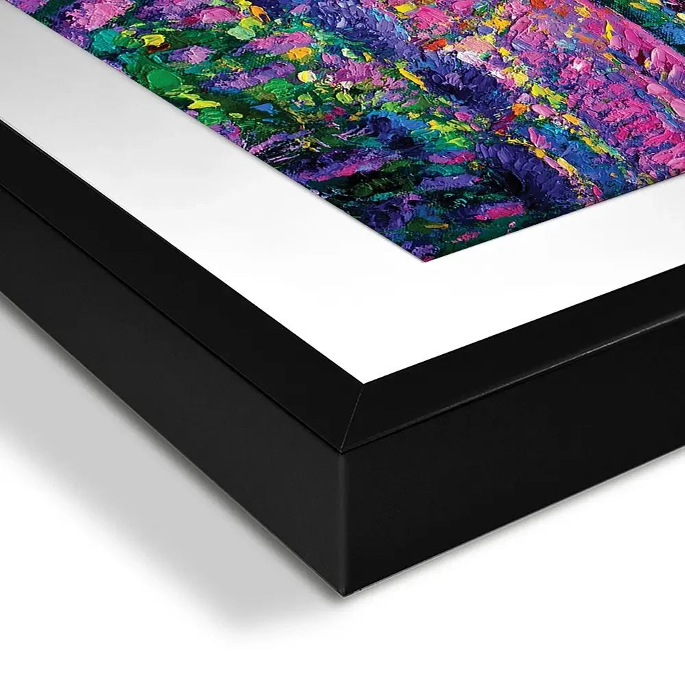 A Field Filled With Colour Framed Art Print A Field Filled With Colour Framed Art Print wall art product Ivailo Nikolov / Shutterstock