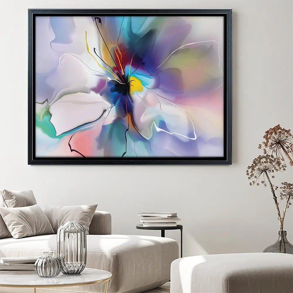 A Flower Canvas Print A Flower Canvas Print wall art product Teni / Shutterstock