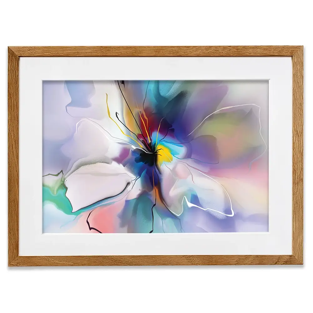 A Flower Framed Art Print A Flower Framed Art Print wall art product Teni / Shutterstock