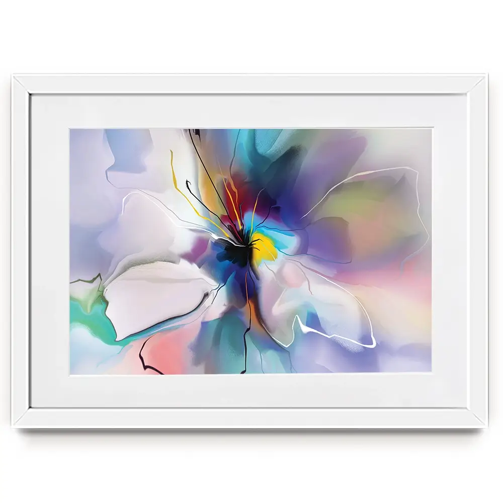 A Flower Framed Art Print A Flower Framed Art Print wall art product Teni / Shutterstock