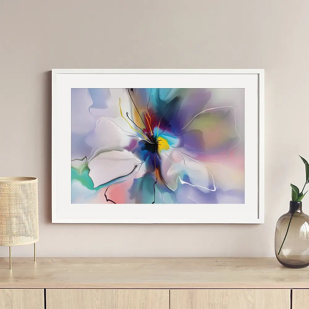 A Flower Framed Art Print A Flower Framed Art Print wall art product Teni / Shutterstock