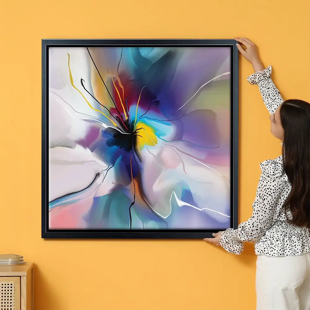 A Flower Oversized Canvas Print A Flower Oversized Canvas Print wall art product Teni / Shutterstock
