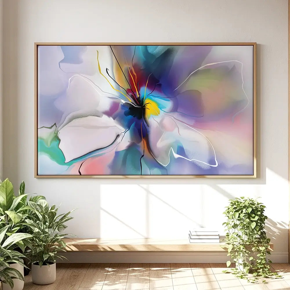 A Flower Oversized Canvas Print A Flower Oversized Canvas Print wall art product Teni / Shutterstock
