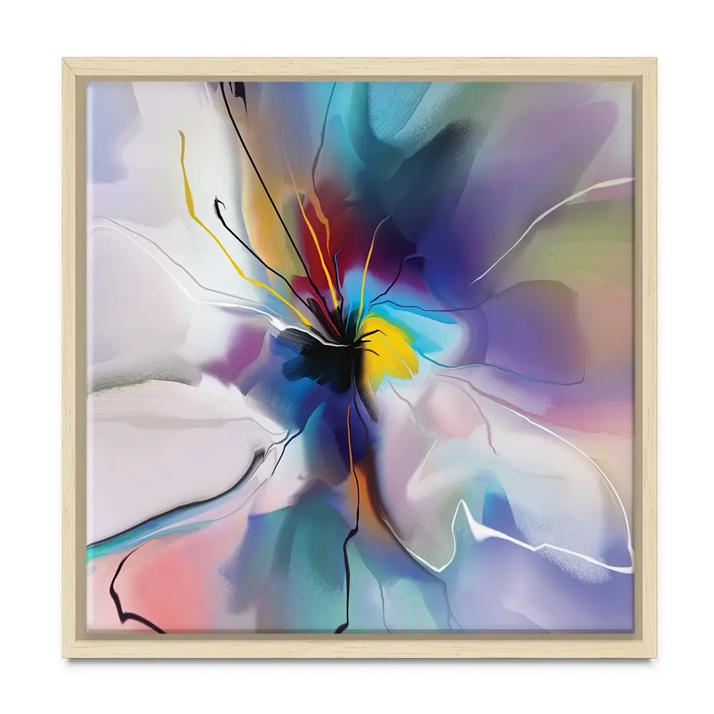 A Flower Square Canvas Print A Flower Square Canvas Print wall art product Teni / Shutterstock