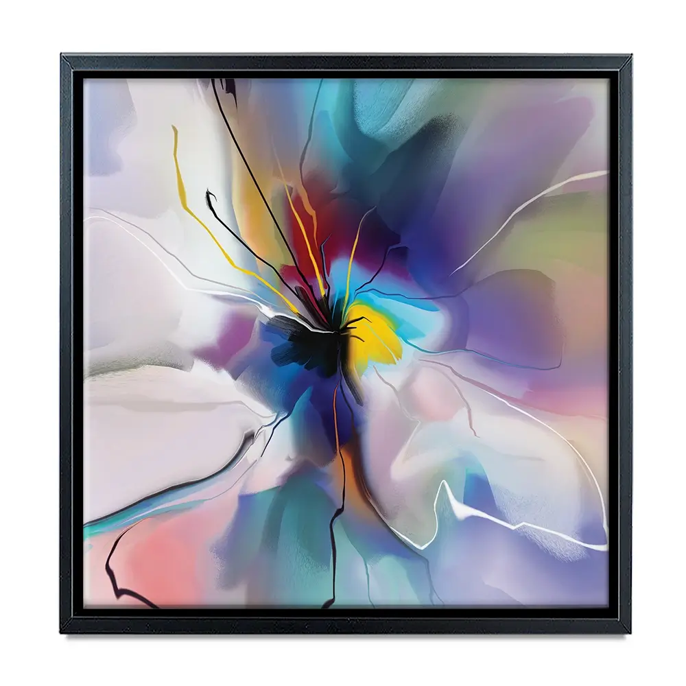 A Flower Square Canvas Print A Flower Square Canvas Print wall art product Teni / Shutterstock