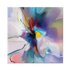 A Flower Square Canvas Print A Flower Square Canvas Print wall art product Teni / Shutterstock