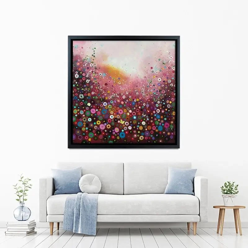 A Fluttering Canvas Print A Fluttering Canvas Print wall art product Laure Bury