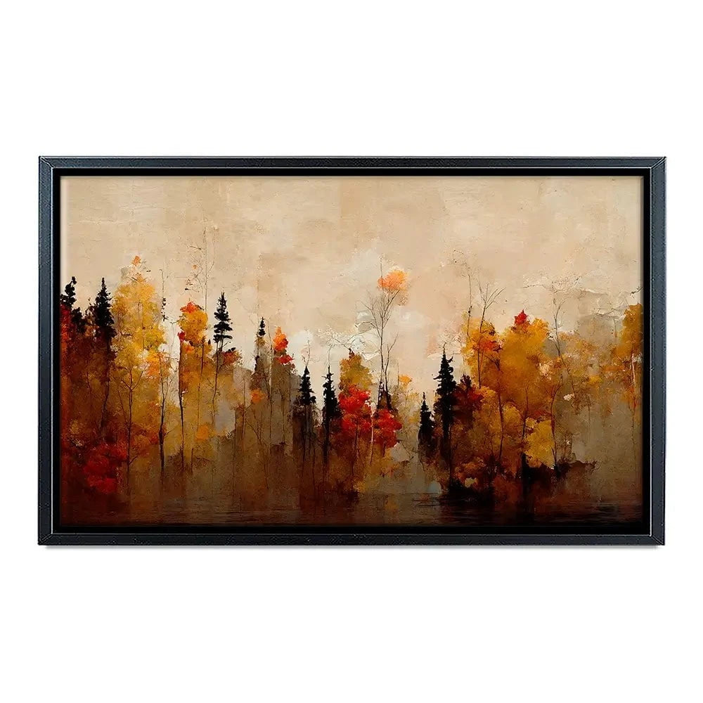 A Forest In Autumn Canvas Print A Forest In Autumn Canvas Print wall art product Treechild