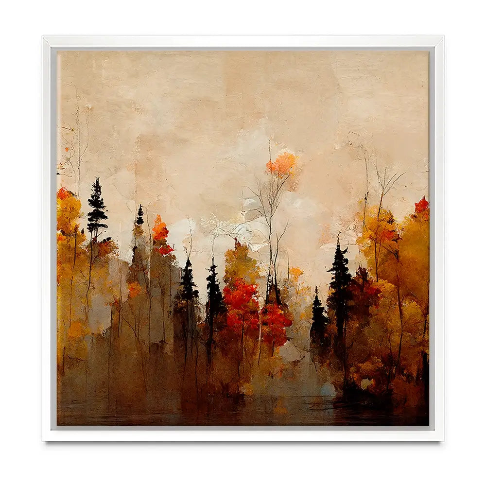 A Forest In Autumn Oversized Canvas Print A Forest In Autumn Oversized Canvas Print wall art product Art Print Shop