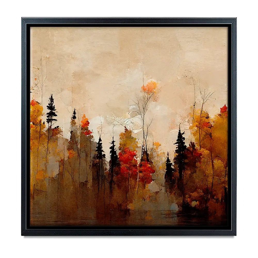 A Forest In Autumn Oversized Canvas Print A Forest In Autumn Oversized Canvas Print wall art product Art Print Shop